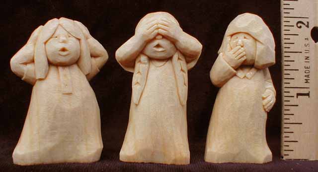 speak hear see no evil